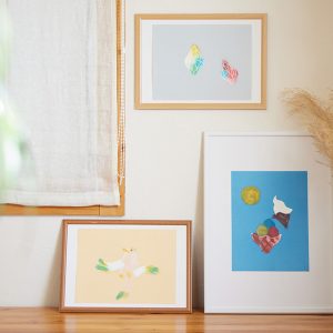 フィンガーペイントのお絵かきセット アトリエ ミオ